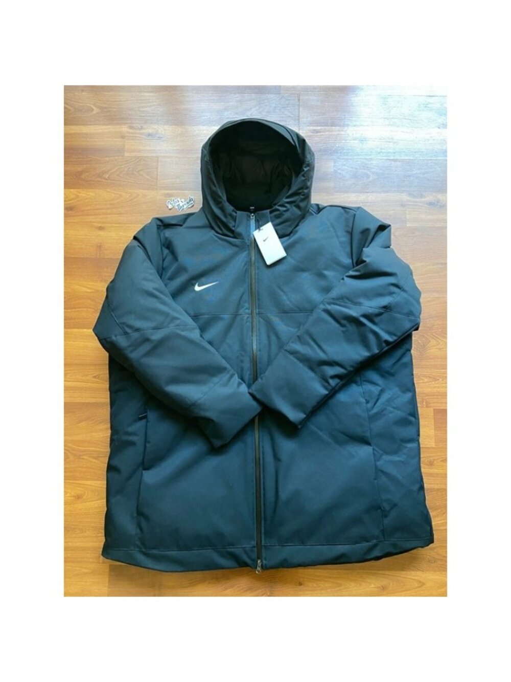 Nike 550 Storm-FIT Down Parka Coat NFL Football Team Issue Size 3XL Men Black